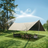 Тент NATUREHIKE CLOUD SKIES TARP C2350WS010 150D 680*575 см песочный 6977465866523